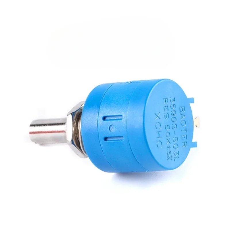 1Pcs 3590S-2 100R 500R 200R 1K 2K 5K 10K 20K 50K 100K 3590 Precision Wire Wound Potentiometer ±5%