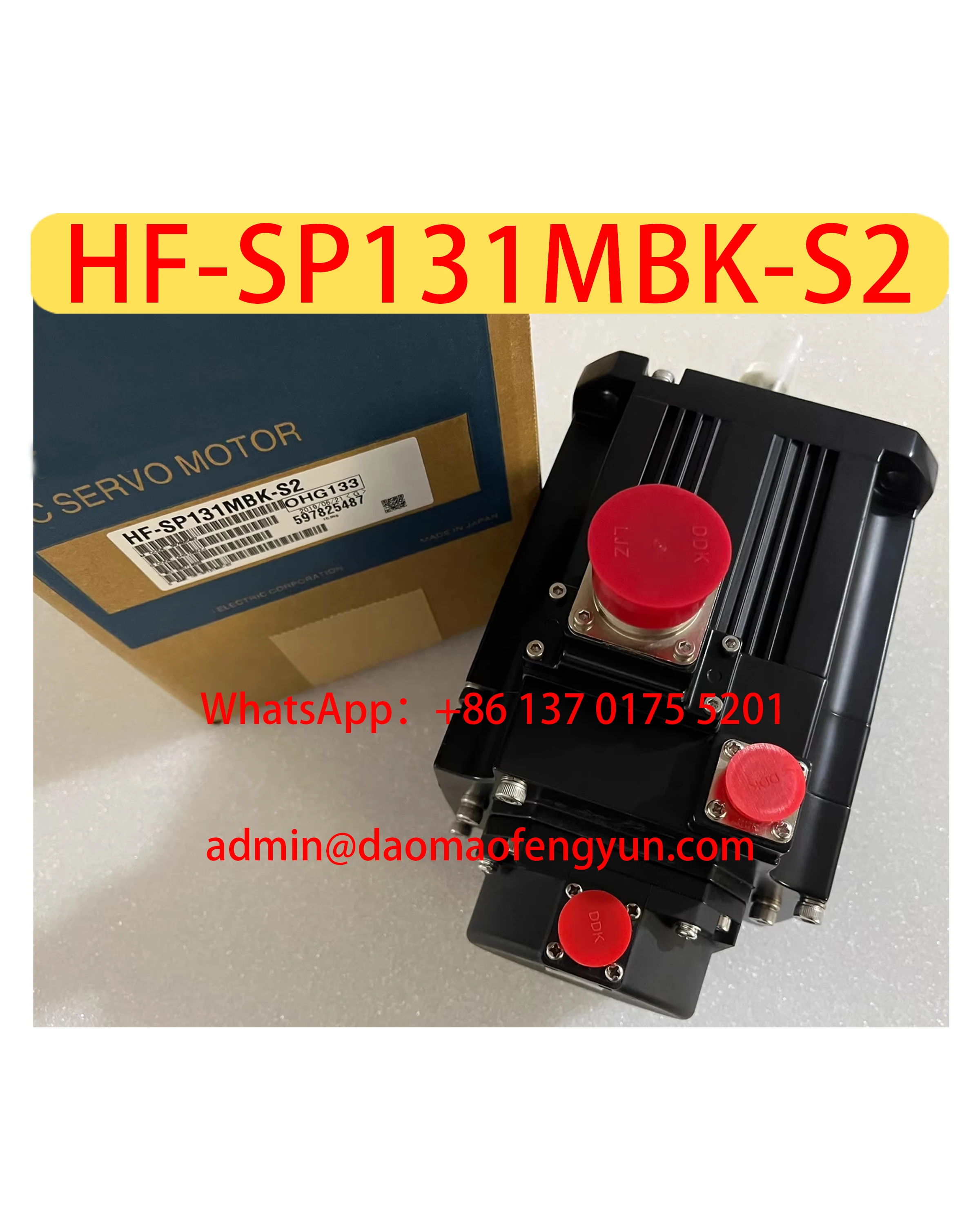 

HF-SP131MBK-S2 Brand New Servo Motor Original Genuine，Fast shipping