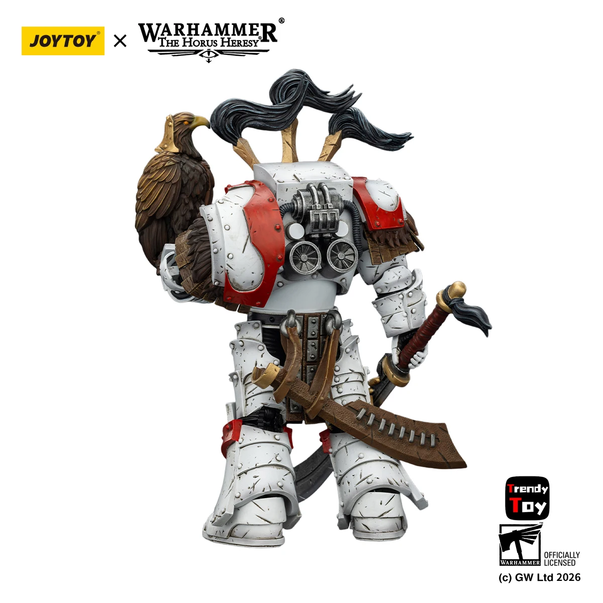 

Предзаказ: Фигурка JOYTOY Warhammer 40K White Scars Legion Praetor в броне Cataphractii Terminator, масштаб 1/18