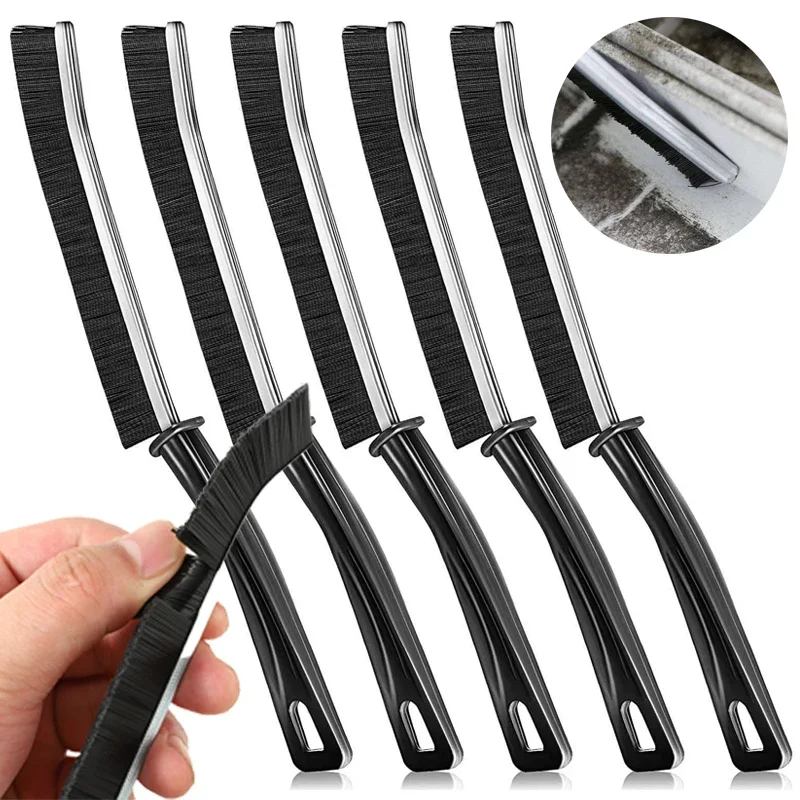 

1-5Pcs Long Gap Cleaning Brush Car Crevices Cleaner Brushes Auto Detailing Household Tile Narrow Joints Scrubber Stiff Bristles