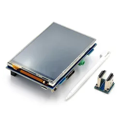 Pantalla táctil LCD HDMI USB de 3,5 pulgadas Real HD 1920x1080 pantalla LCD Py para Raspberri 4 modelo B MPI3508