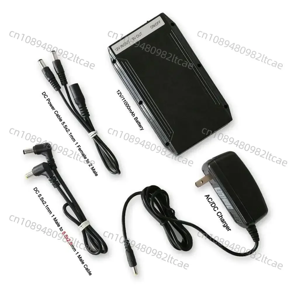 TalentCell Rechargeable 72W 132WH 12V/11000mAh 9V/14500mAh 5V/26400mAh DC Output Lithium Ion Battery Pack