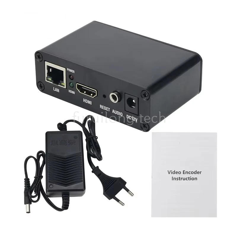 

Portable HDMI Audio Encoder H264/H.265 Encoder HD 1920x1080 for RTMP/PTP/HTTP/UDP/RTP Live Streaming