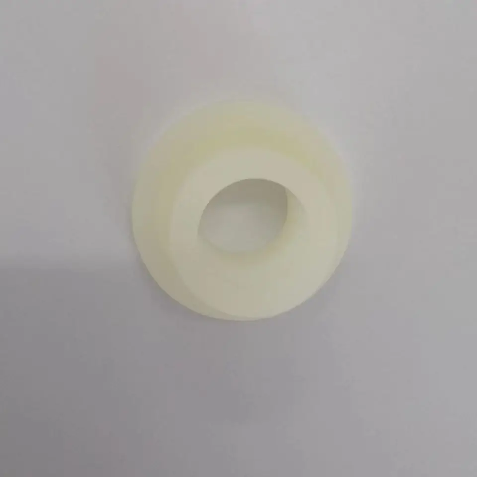 CNC Machining Plastic PA6 Flange Prototype