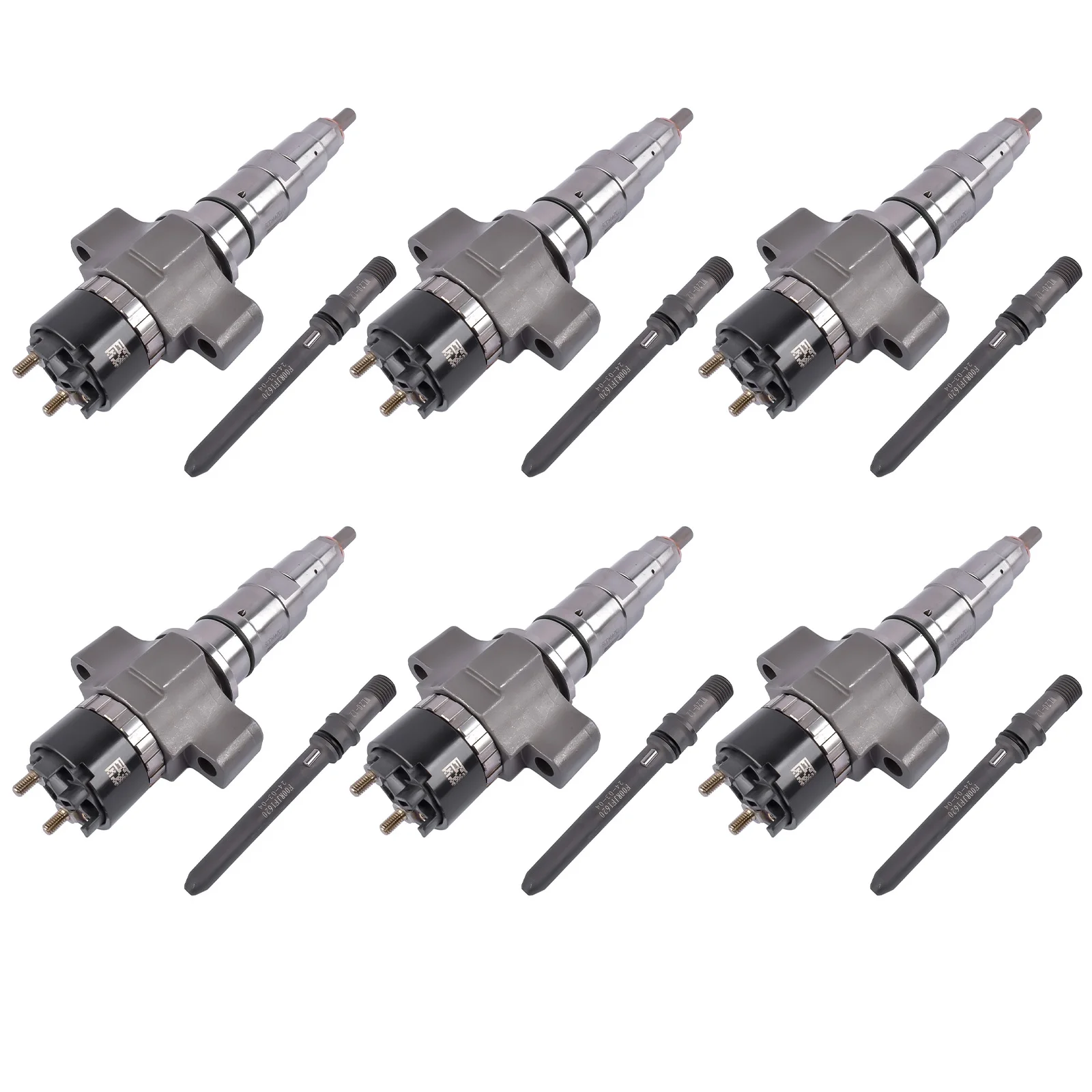 

AP02 Set of 6 Fuel Injectors 5579409 for Cummins Automotive 8.9 Liter ISC/ISL Engines