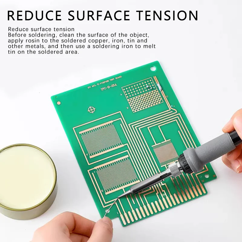 30/100g Solder Paste Rosin Flux Lead-Free Solder Paste Flux Soldering Iron Flux Solder Paste, for Circuit Soldering Iron Repair