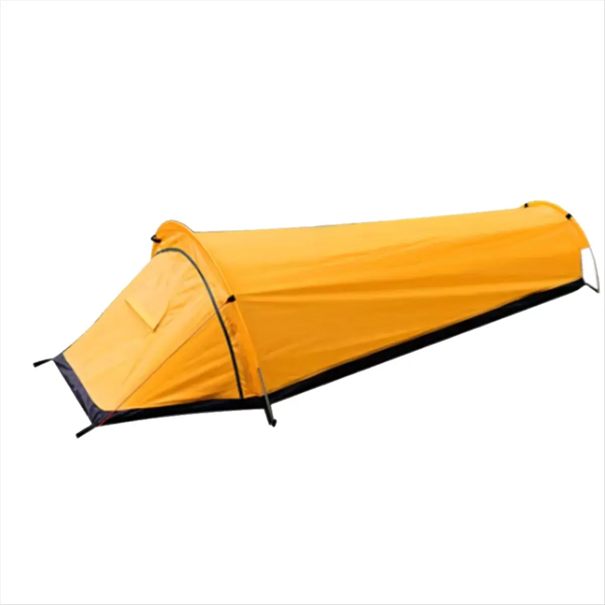 T34C Urltra-Light Outdoor Equipment Wild Camping Sleeping Bag Tent Single Person Hiking Camping Backpacking Tent Waterproof,B