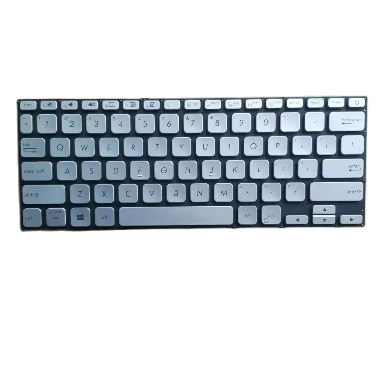 New English Keyboard For ASUS VivoBook 14 X420 X420F X420FA X420U A420F A420 A420U S420 S420UA P1411F P1411FA Silver US Layout