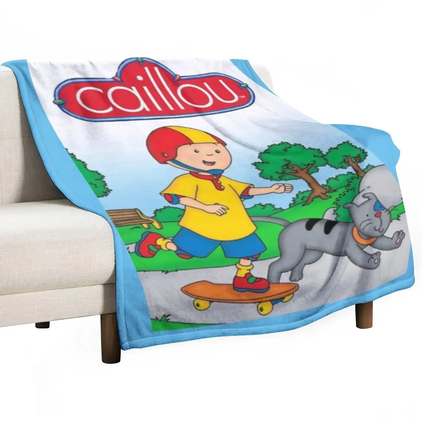 

Caillou Throw Blanket Thins Summer Beddings sofa bed decorative Blankets