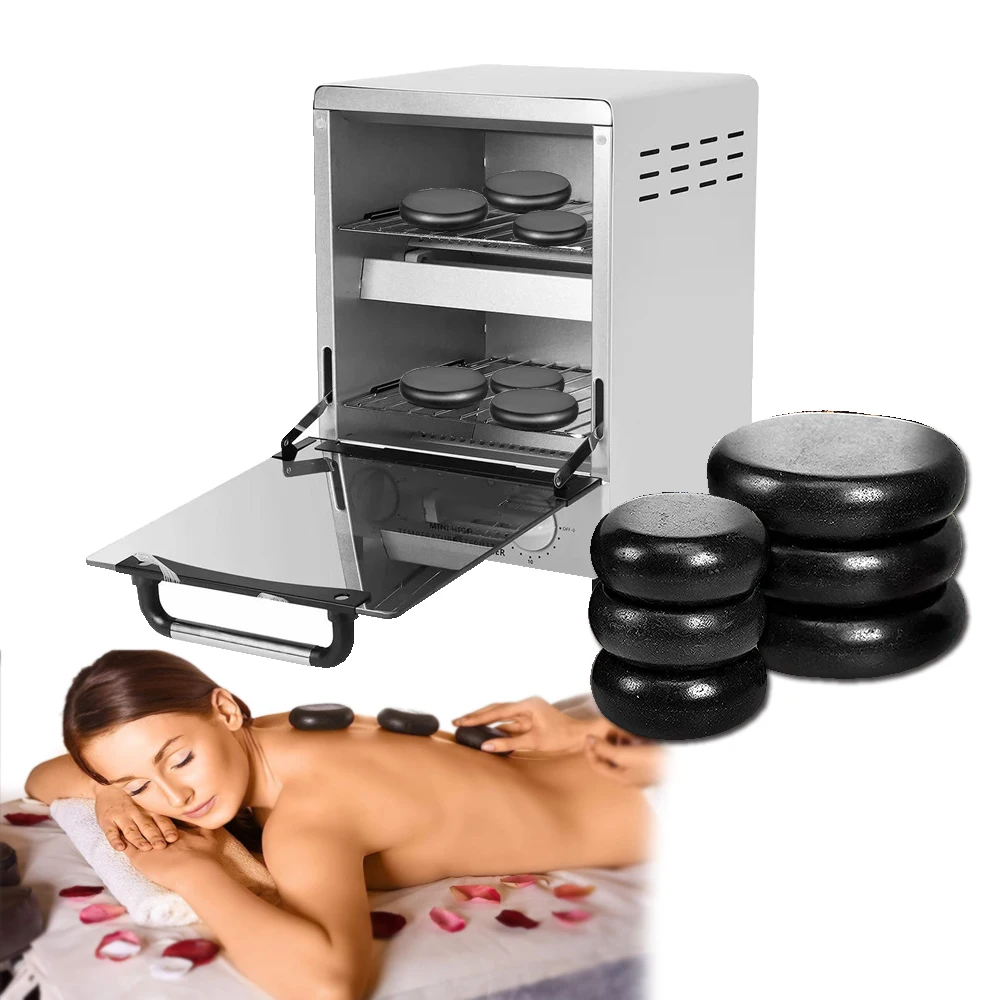 

Stone Heater Hot Rock Massage Stone Therapy Warmer Heating Device for Massage Shop Spa Beauty Salon Multiple Stone Treatments