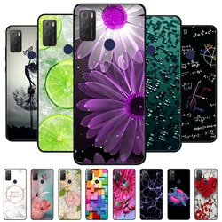 For TCL 20Y 6156D Case Silicone Shockproof Soft TPU Phone Cover For TCL 20Y 20E 6125F Funda for TCL20Y TCL20E Capa Cartoon Shell
