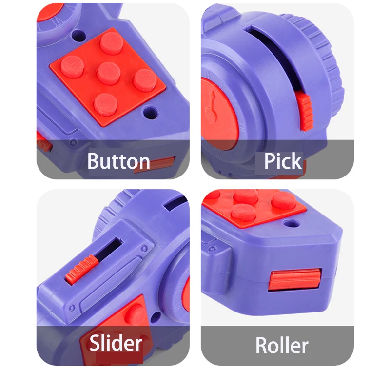 Fidget Anti-Stress Relief Magic Cube Decompression Toys Autism ADHD Children Toy Anxiety Relieve Fingertip Toys Kids Gifts