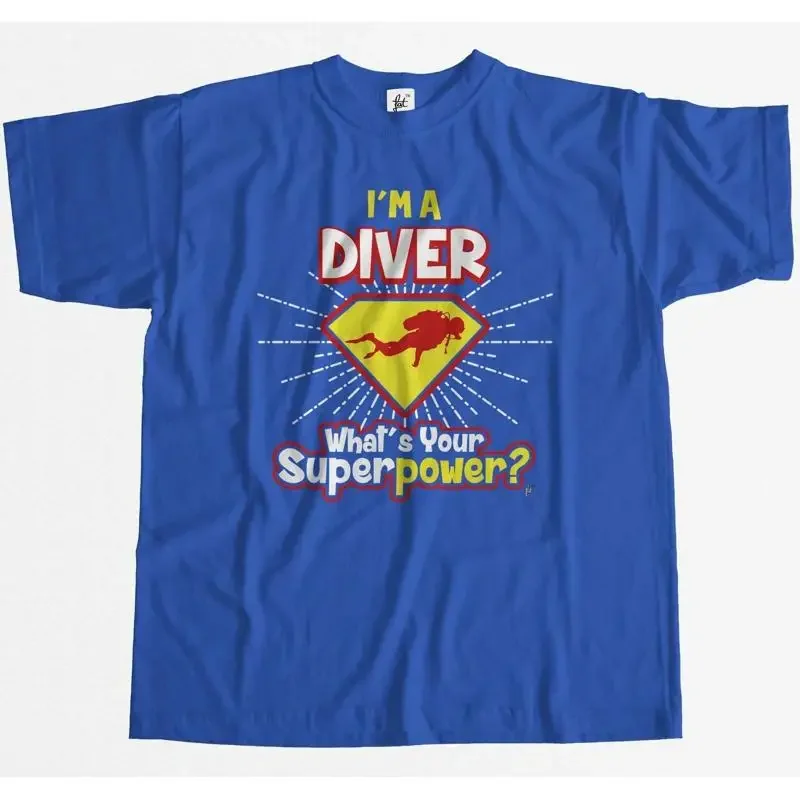 I'M A Diver What'S Your Superpower Mens T Shirt