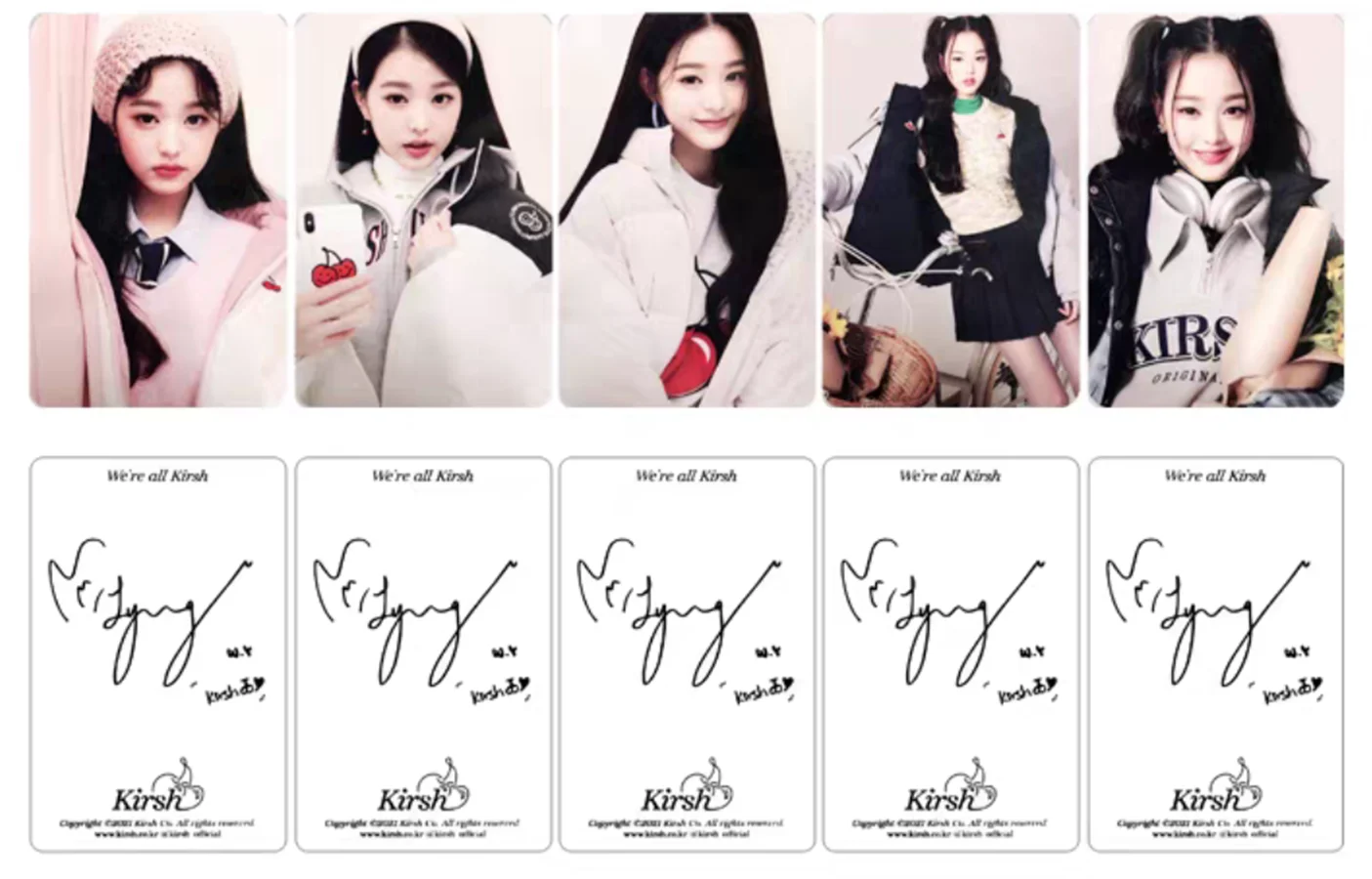 IZONE-Photo Card of I Z * ONE Kwon Eun Bi, Sakura Kang Hye won