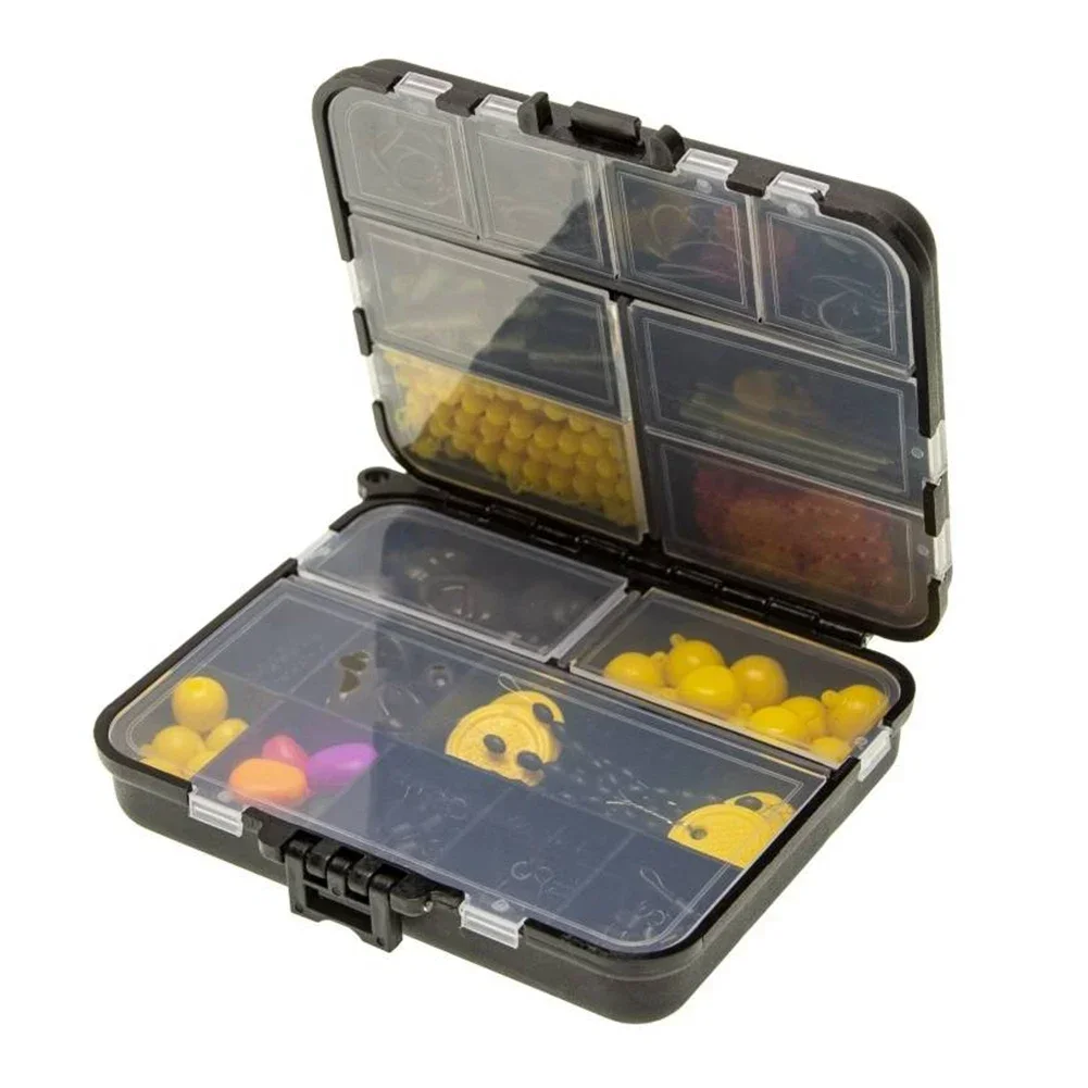 

145pcs Carp Fishing Accessories Kit with Hooks Swivels Safety Clips Boilie Stops Tail Rubbers for Multiple Carp Rig Applications