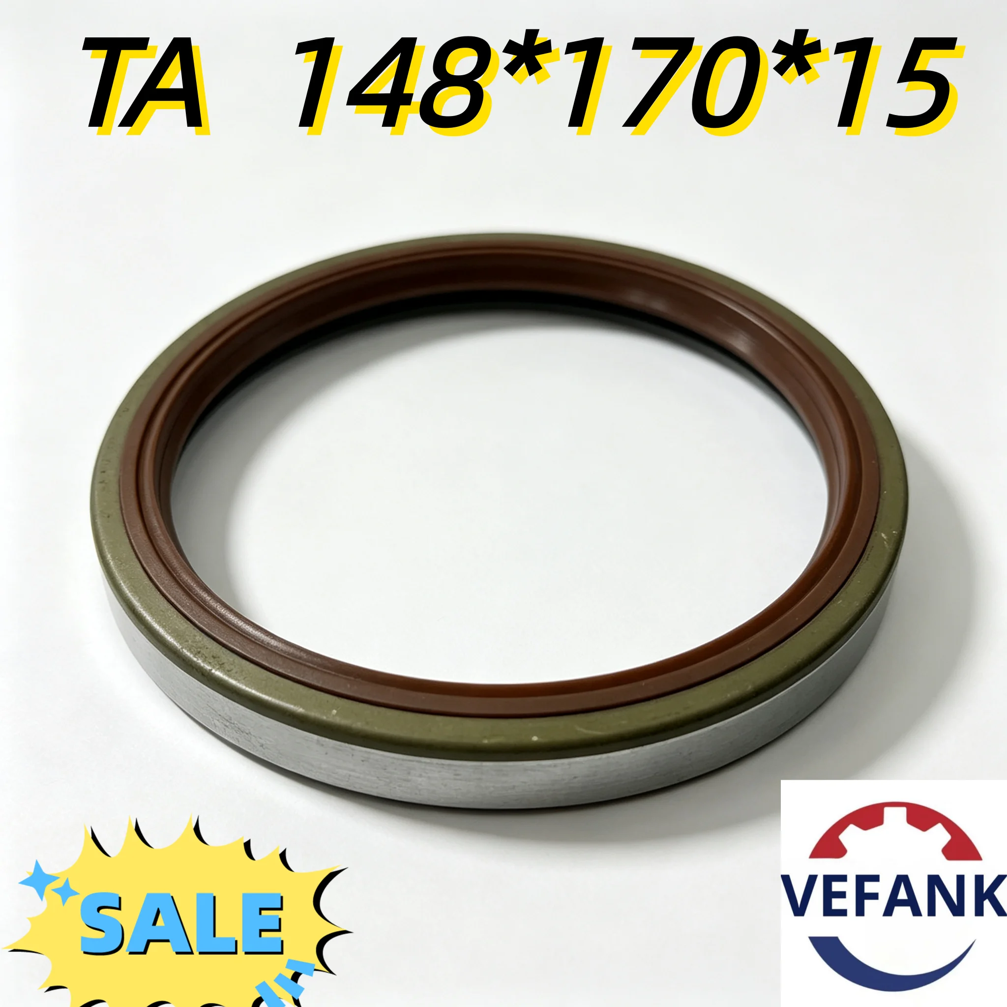 VEFANK TA2 148*170*15 Oil Seal Suitable for Automotive, Agricultural, and Mechanical Shaft Seals.