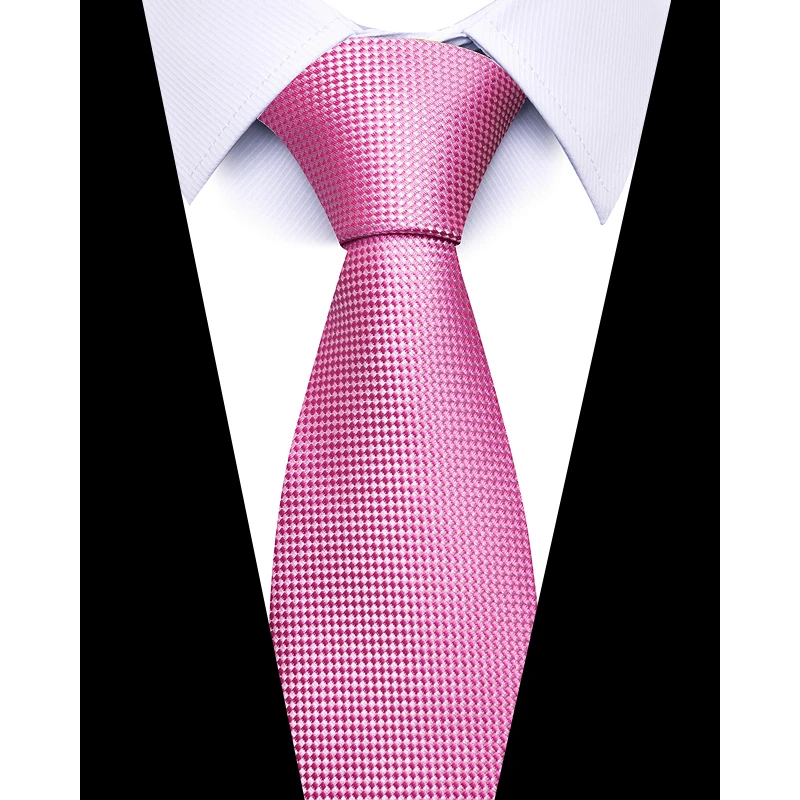 Tie For Men Newest design Luxurious 7.5 cm Necktie Shirt Accessories Striped Dark Red Man\'s New Year\'s Day