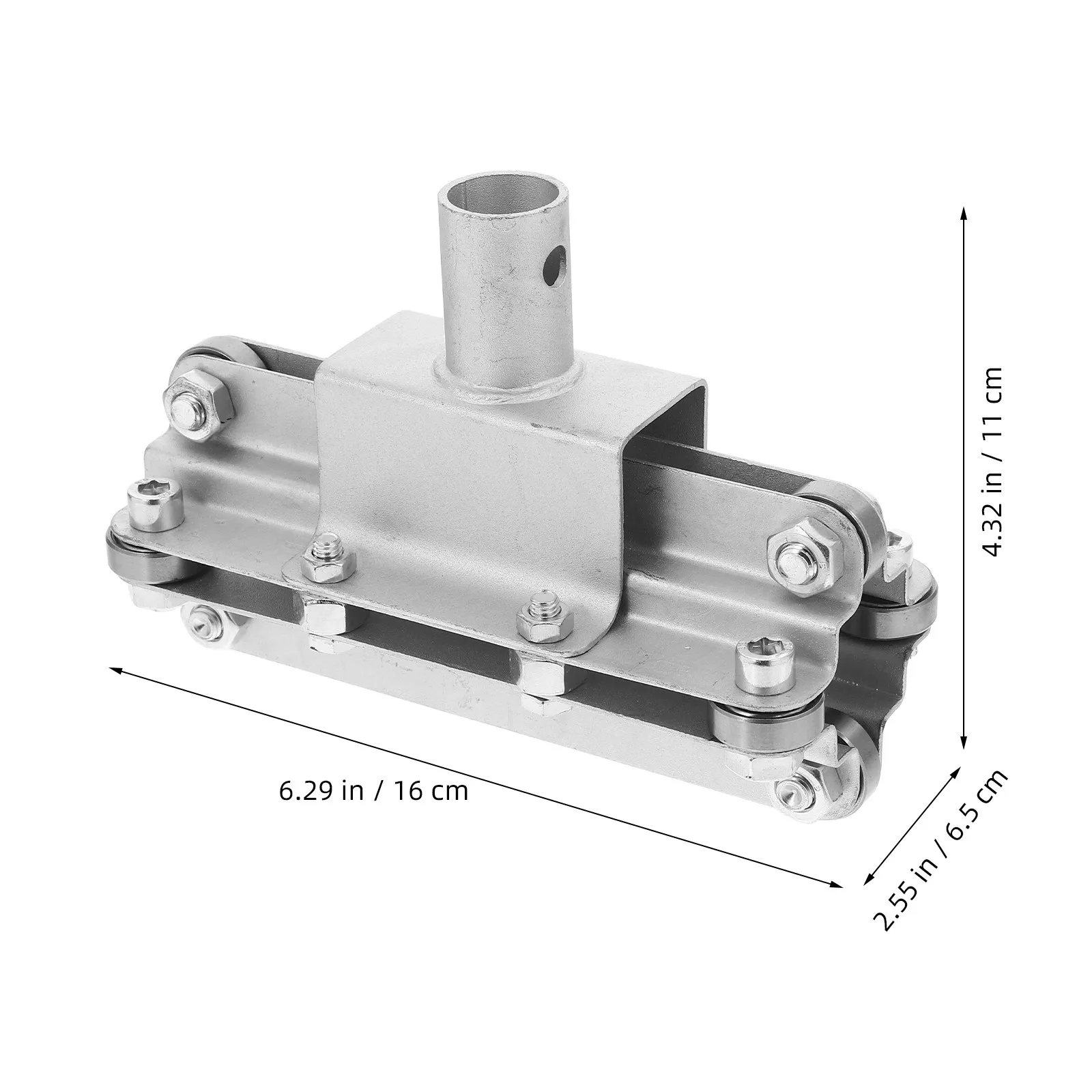 Electric Greenhouse Roll Up Motor Metal Film Roller for Ventilation Durable Smooth Operation