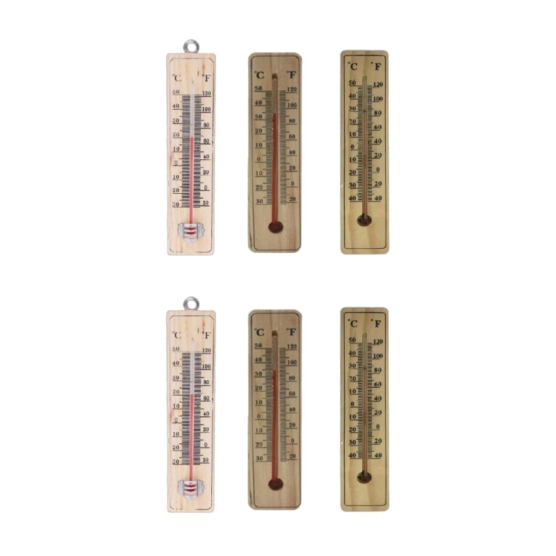 

Portable DC4V-30.0V Wall Hang Thermometer for Indoor Outdoor Garden House Temperature Measuring Instrument