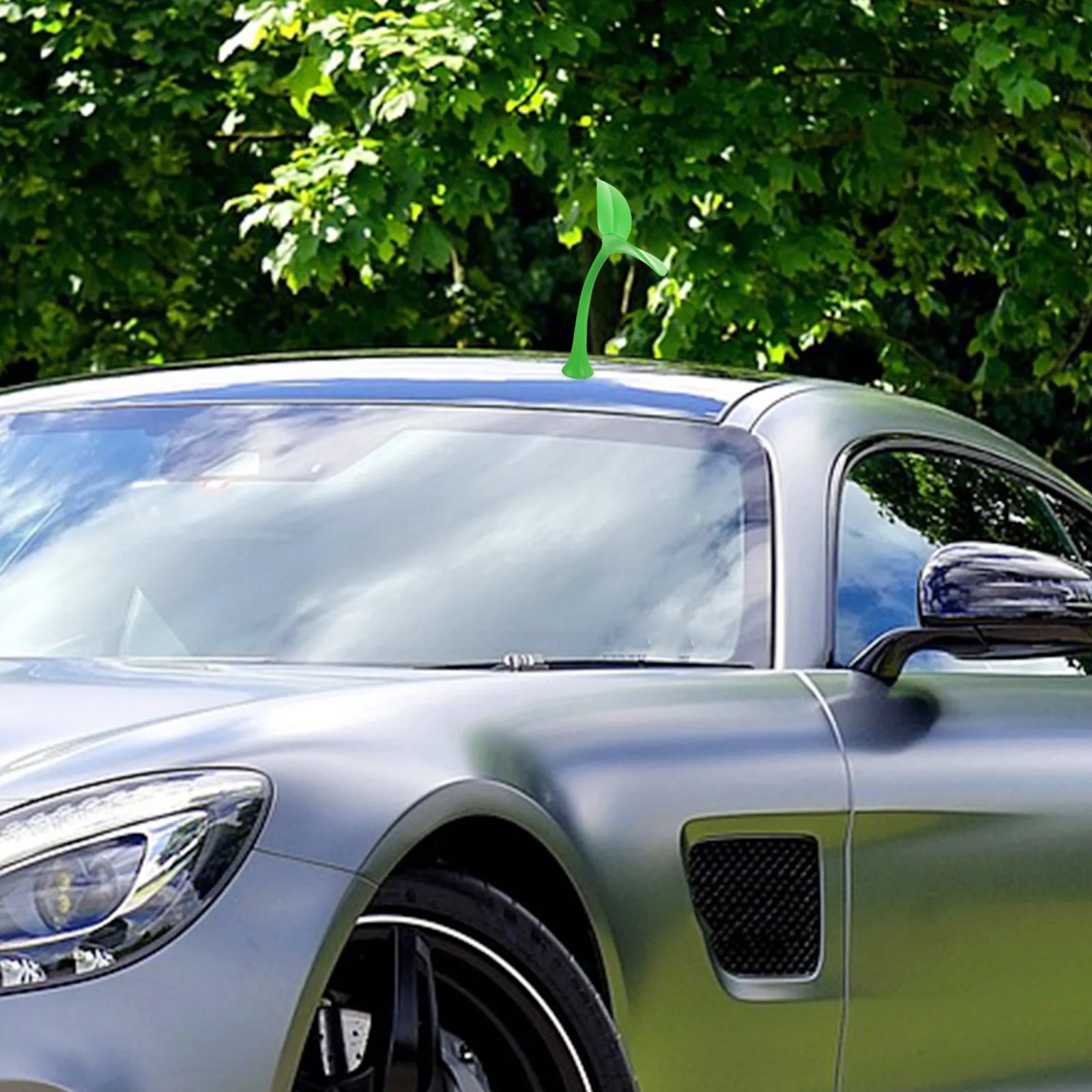 

3D-наклейка «Росток» для автомобиля: зеленая трава на крыше, капоте, багажнике. Водонепроницаемая, не выцветающая, для декора экстерьера автомобиля, бампера.