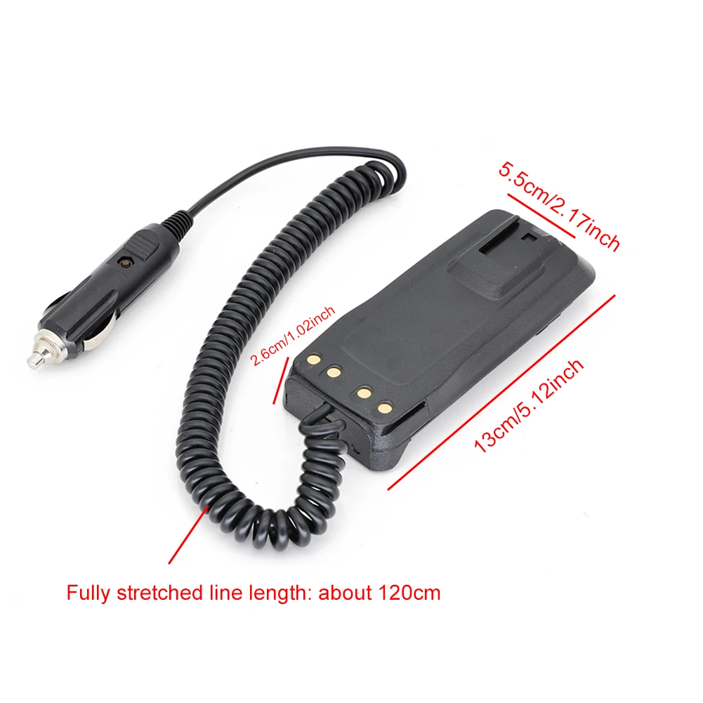 شاحن سيارة مزيل البطارية ولاعة السجائر التوصيل محول البطارية مزيل لموتورولا XIR P8268 P8800 P8200 XPR P6550