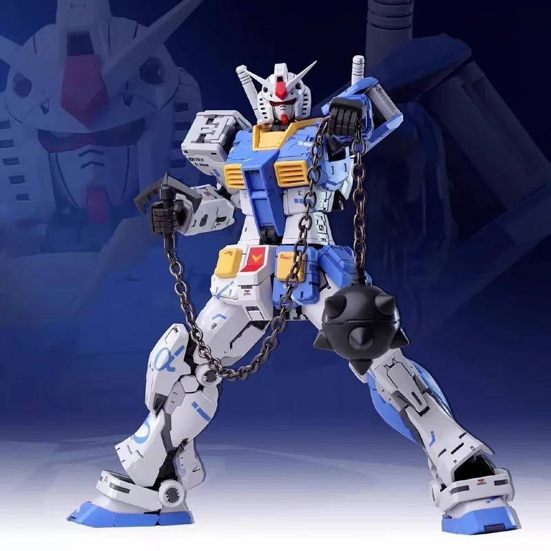 在庫あり ファットタイガー ダブリングシリーズ 元祖2.0 オリジナルカラー RX78 MG1/100 ズブルー ナインドラゴンフィスト 組立モデル フェスティバルギフト
