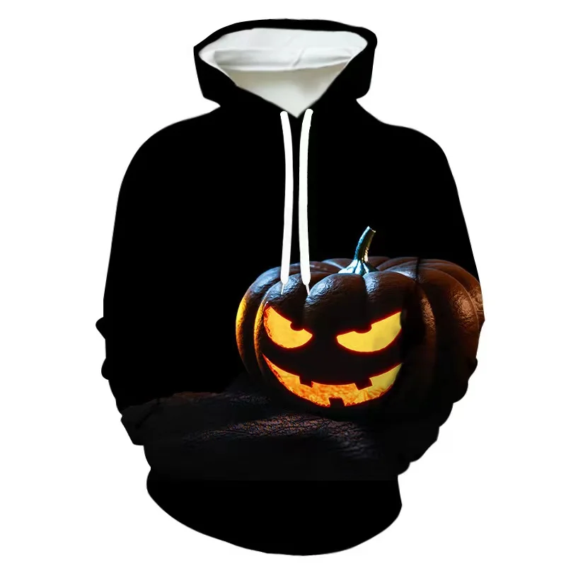 

2023 Halloween witch the new 3 d fashion trend in hooded fleece paragraphs individual men and women