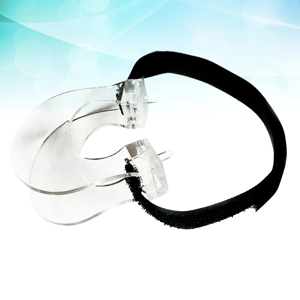

Mini 3/4 Violin Bow Straightener Tool Transparent Corrector Practice Accessory Lightweight Self-Guiding Wrist Training Skill