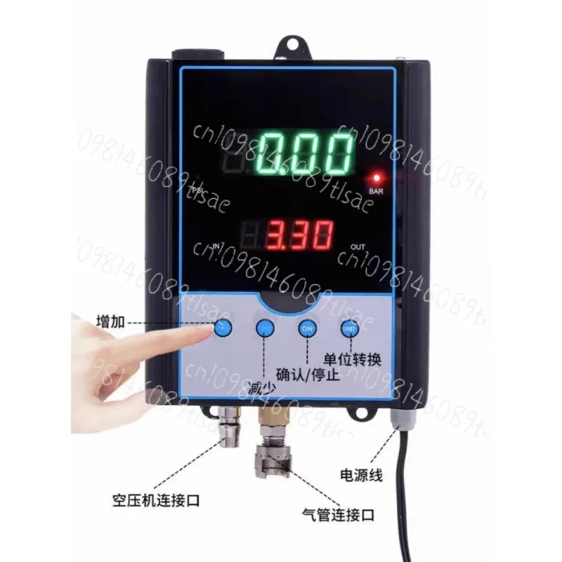 Gonfiatore automatico per pneumatici da parete Digitas