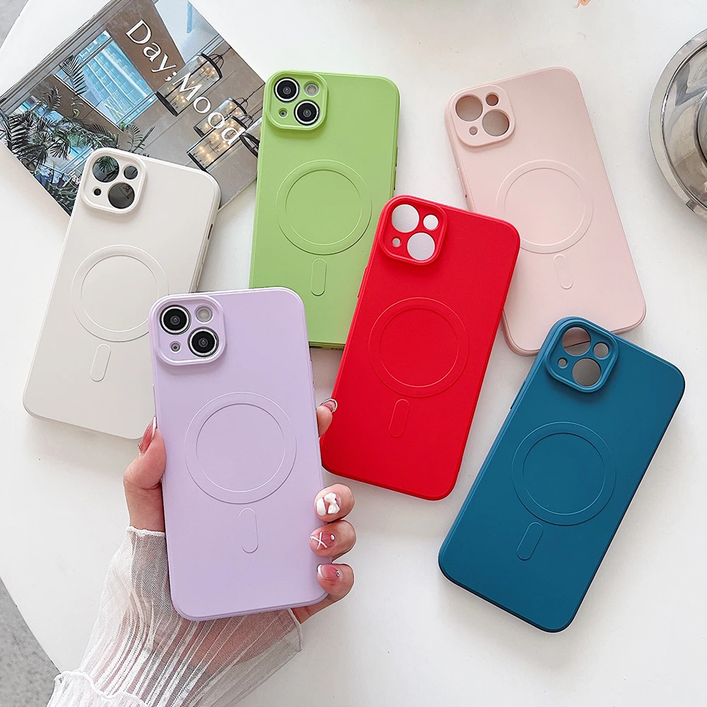 PopSockets Custodia Per IPhone 16 Con MagSafe - Protezione Anticaduta 3m, Colore Rosso - copertina