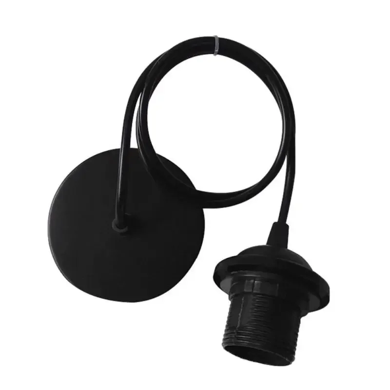 

Pendant E27 Lamp Holder With Wire Lighting Stand Socket Screw Bulb Modern Unique Convenient Sell Well High Quality