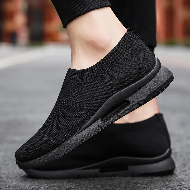 Damskie lekkie buty do biegania Buty do biegania Oddychające damskie trampki Slip On Loafer Shoe Momens Casual Shoes Unisex Sock Shoes