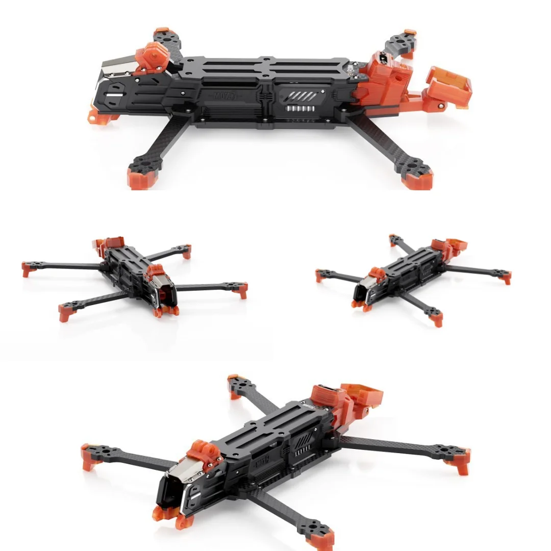 GEPRC GEP-MOZ7 V2 Frame 7.5-inch Long-range Frame Designed for the O4 Air Unit Pro HD VTX and Supports 8-inch Propellers