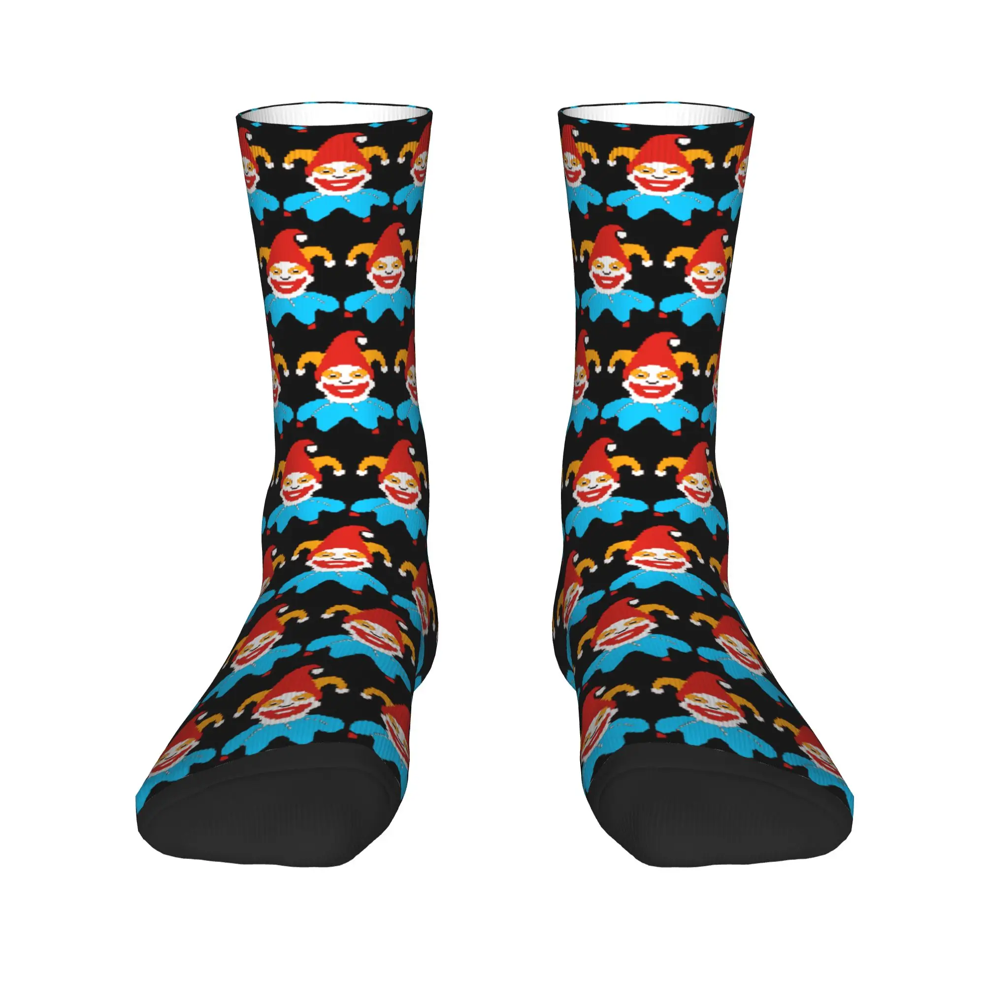 Jimbo Balatro 71974965 الجوارب جوارب عدم الانزلاق الرجال جودة الجوارب في الهواء الطلق الخريف القوطية الجرافيك الجوارب