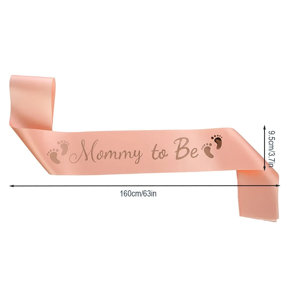 Mommy to Be Sash Mummy To Be Satin Sashes Favor Gifts for New Mom Mother Gender Reveal Baby Shower Party Decorations Supplies