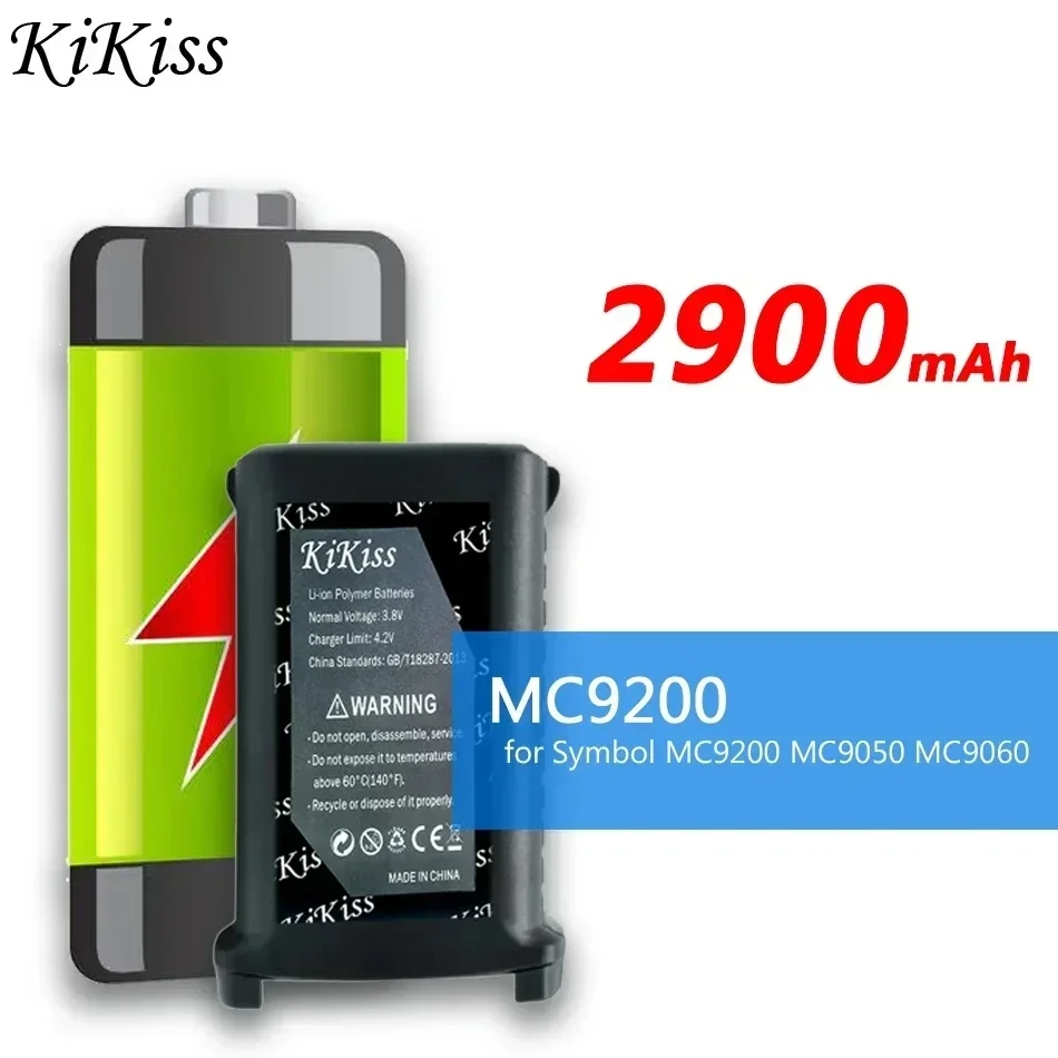 2900mAh KiKiss Powerful Battery for Motorola & Symbol MC9200 MC9000-G/K Series MC9050 MC9060 MC9090 MC9190 MC92N0 Barcode