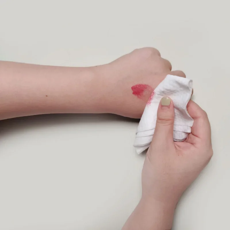 20 Stück/Beutel Einweg-Gesichtstücher, weiche Einzeltücher aus Papier, Gesichtsreinigungstücher, feuchte und trockene Make-up-Tücher, quadratische Schönheitstücher – Detail 3