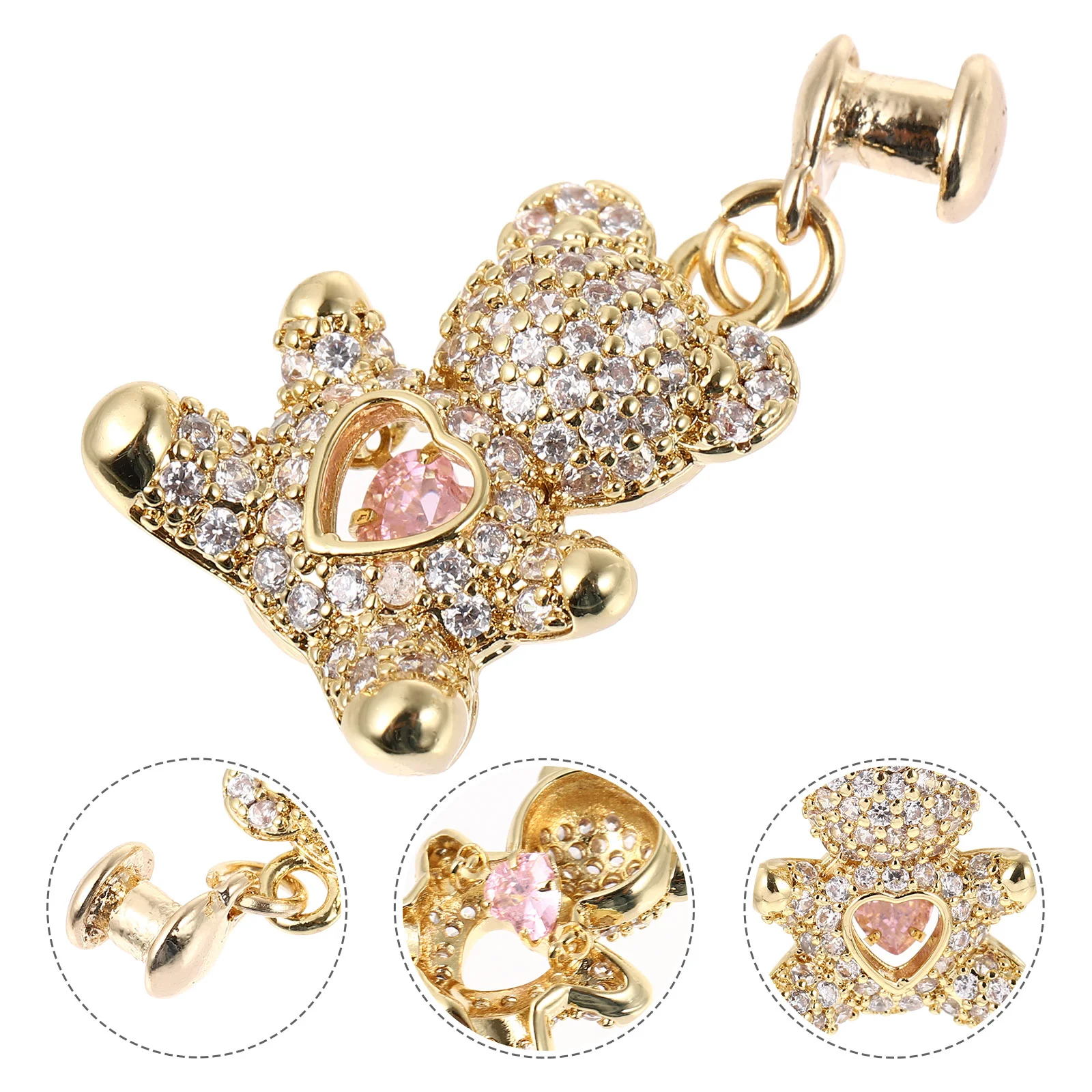 

Decorative Nails Watchband Charms Ornament Pendant for Accessory Studs Alloy Rings