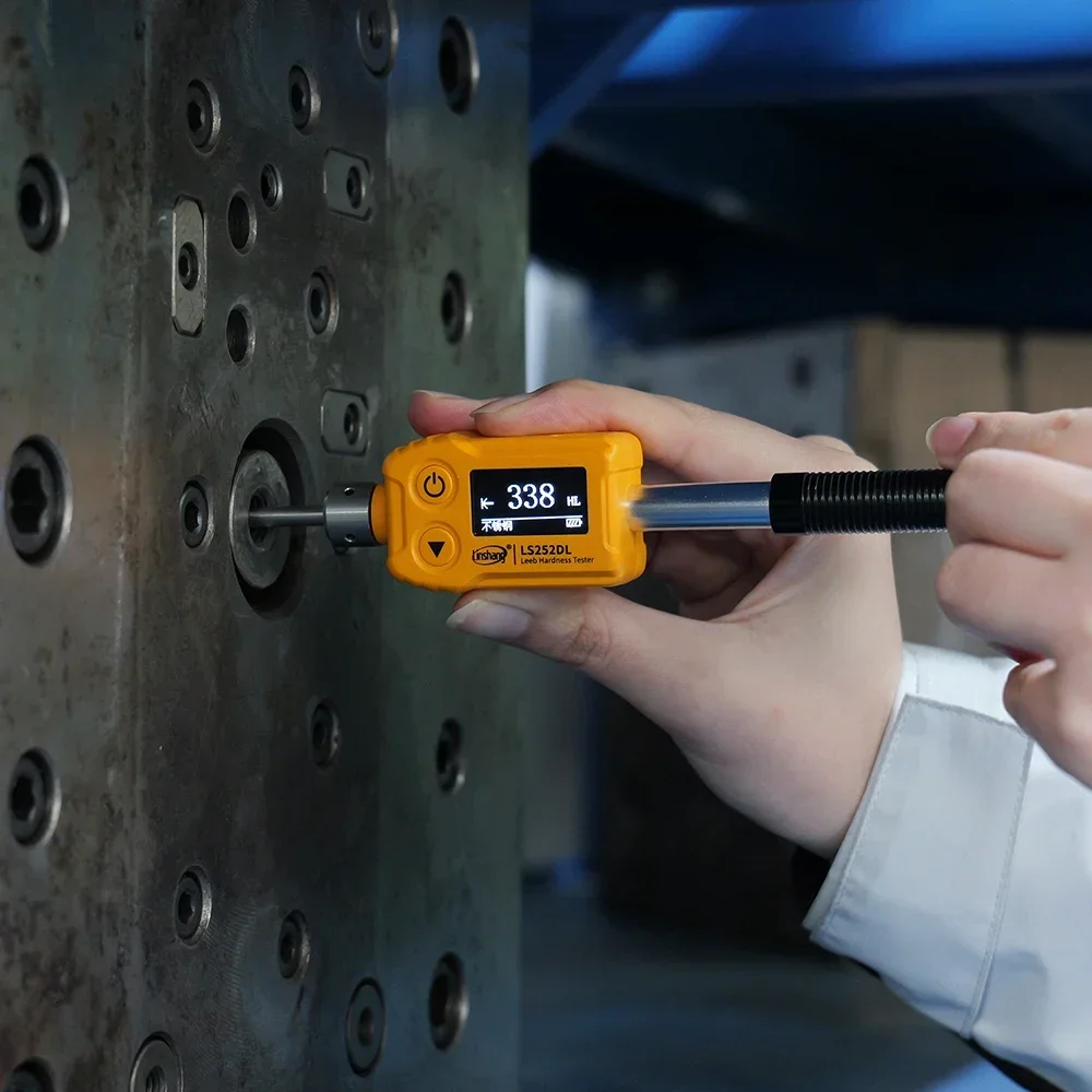 

RTS LS252DL Leeb Hardness Tester DL Type Portable Digital Durometer Aluminum Steel Leeb Hardness Tester for Metal