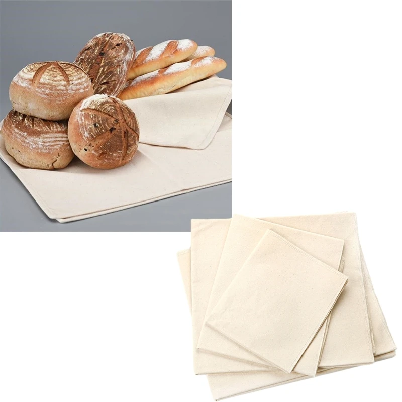 Pastryหมักผ้าPastry Proofingผ้าแป้งหมักผ้าผ้าฝ้ายผ้าลินินวัสดุสำหรับขนมปังที่สมบูรณ์แบบDrop Shipping