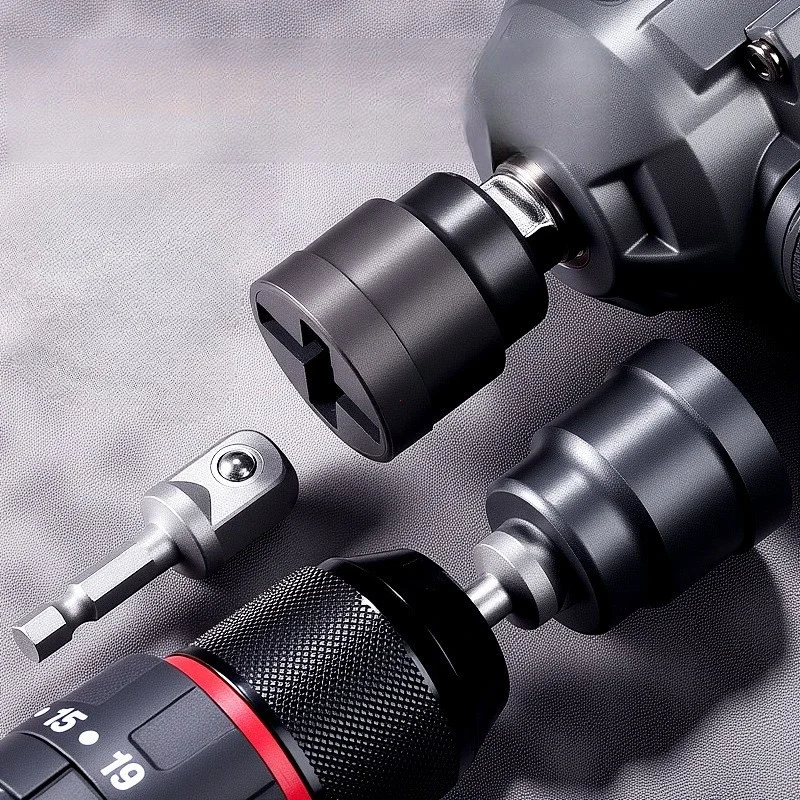 

Ножничное адаптерное гнездо, универсальная хромованадиевая сталь, электрическая ударная дрель, ключ с храповым механизмом, автомобильный домкрат, подъемный инструмент, аксессуар