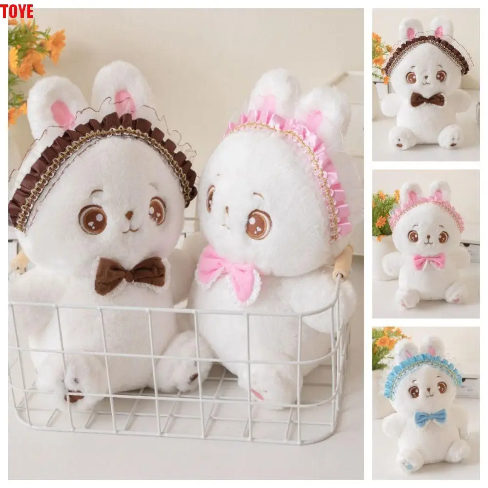 

PP Cotton Lolita Rabbit Plush Toy Interactive Fluffy Bunny Stuffed Doll Collection Cartoon Stuffed Animal Fun Doll Home Decor