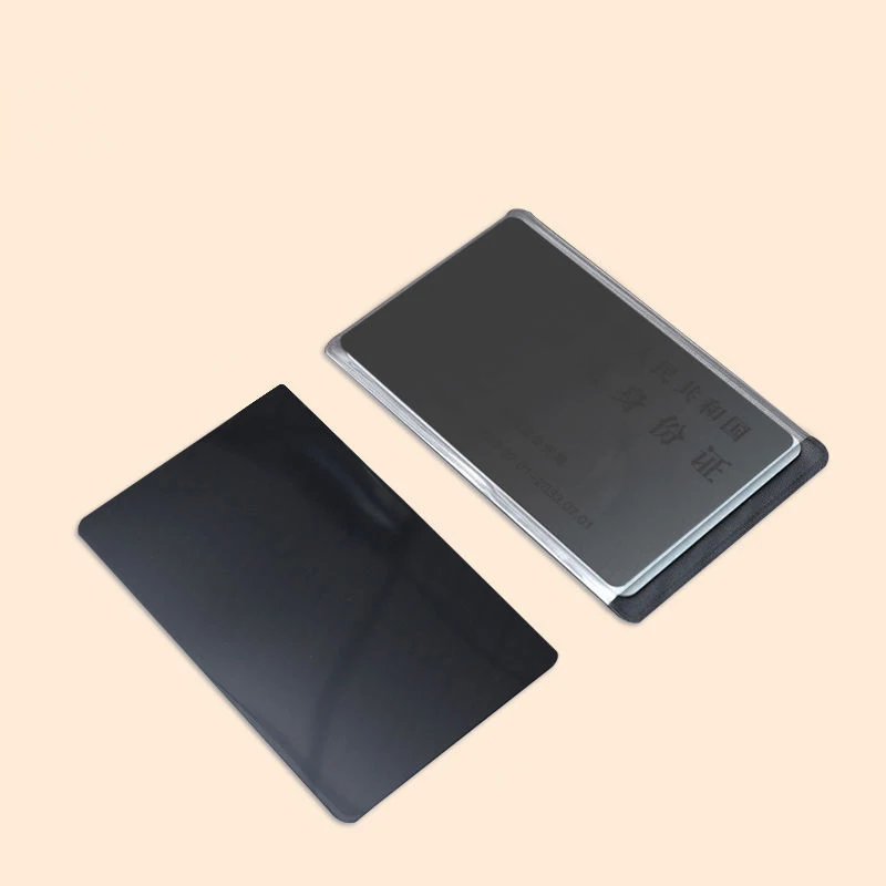 Practical Personal Information Protectors Multipurpose Bank Card ID Card Privacy Protective Case Durable PVC Anti Peeping Card H