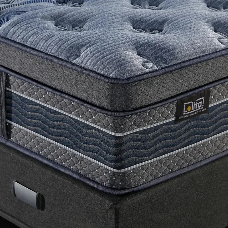 2026 China Good Natural Latex Memory Foam Mattresses For Beds Manufacturer Hypo-allergenic King Queen Size Pocket Spring Mattres