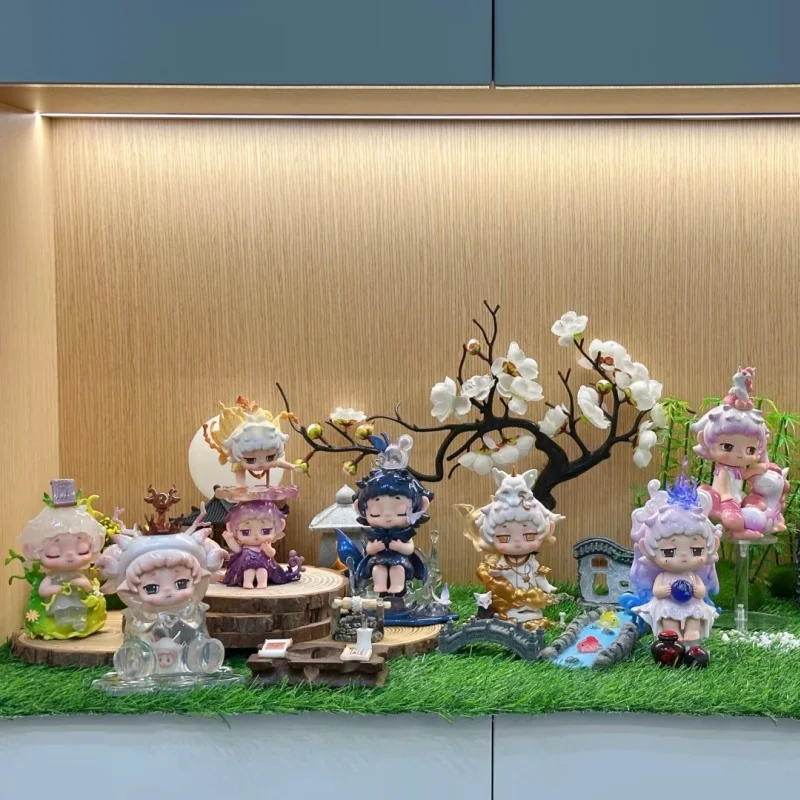 Heyone Let It Faya Series صندوق أعمى Kawaii أنيمي عمل الشكل الحلي نموذج اللعب Girldesktop ديكور المنزل هدايا عيد الميلاد #1