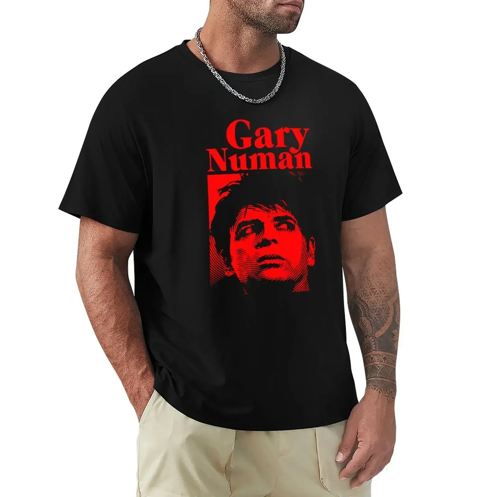 Gary Numan T-Shirt customs anime figures plus size tops vintage t shirts slim fit t shirts for men