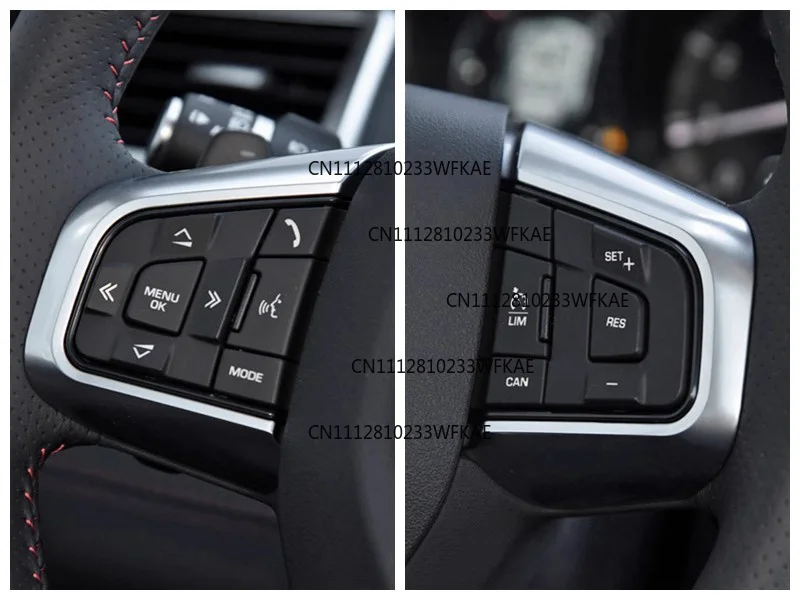 Multi-function switch button for Land Rover Discovery Sport and Jaguar XE, XF 2015-2019 steering wheel LR095540 LR095537