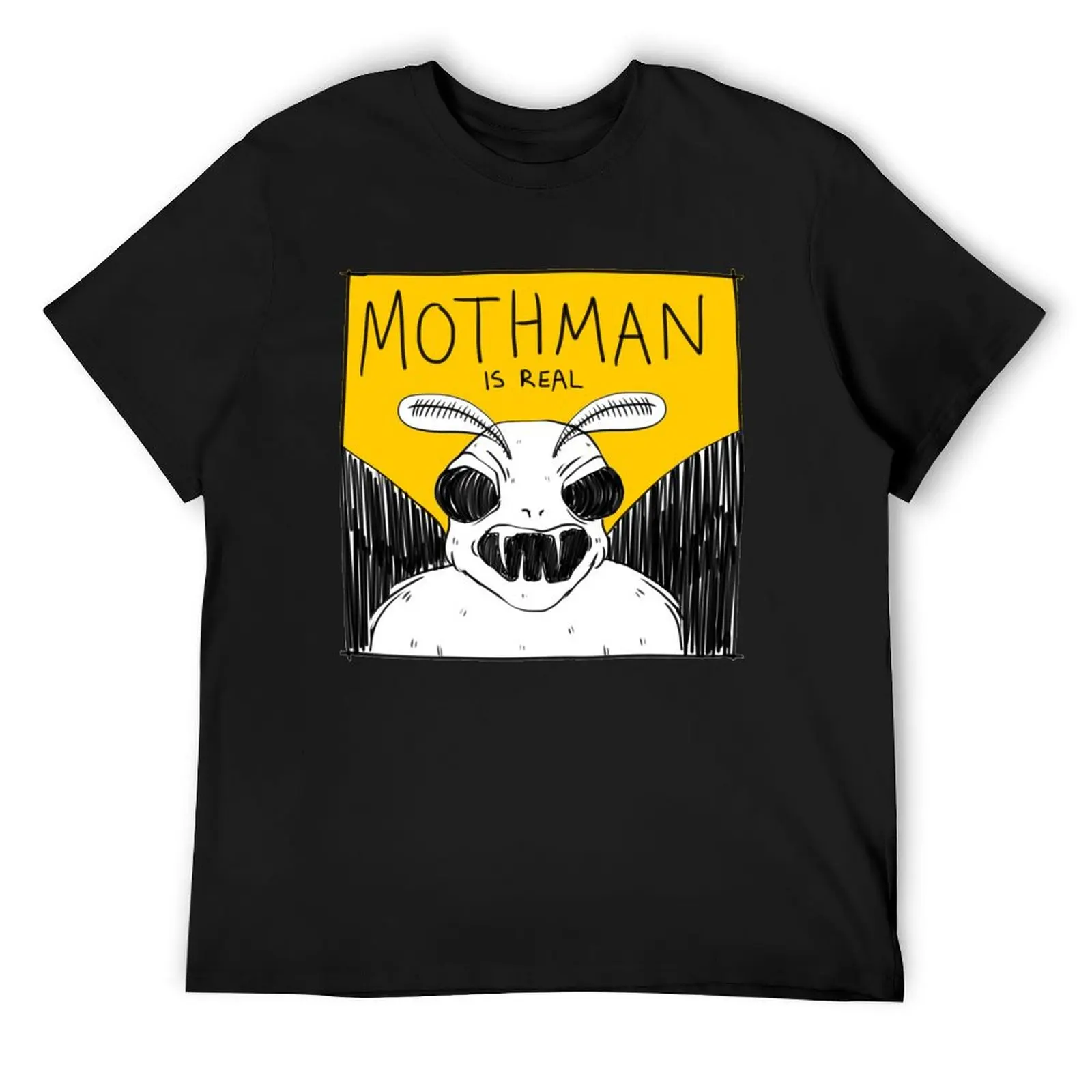 

Mothman Is Real T-Shirt cute tops summer tops blue archive anime figures slim fit t shirts for men