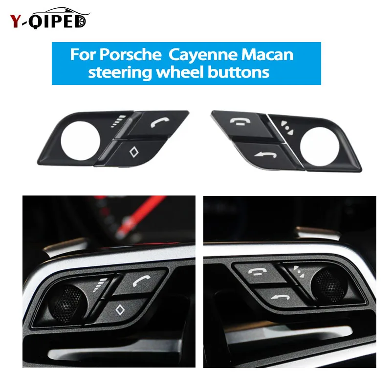 

For Porsche Macan 95B 2014-2021 95B.1 95B.2 Cayenne 958.2 92A 2015-2017 Car Steering Wheel Multifunction Switch Button Phone Key