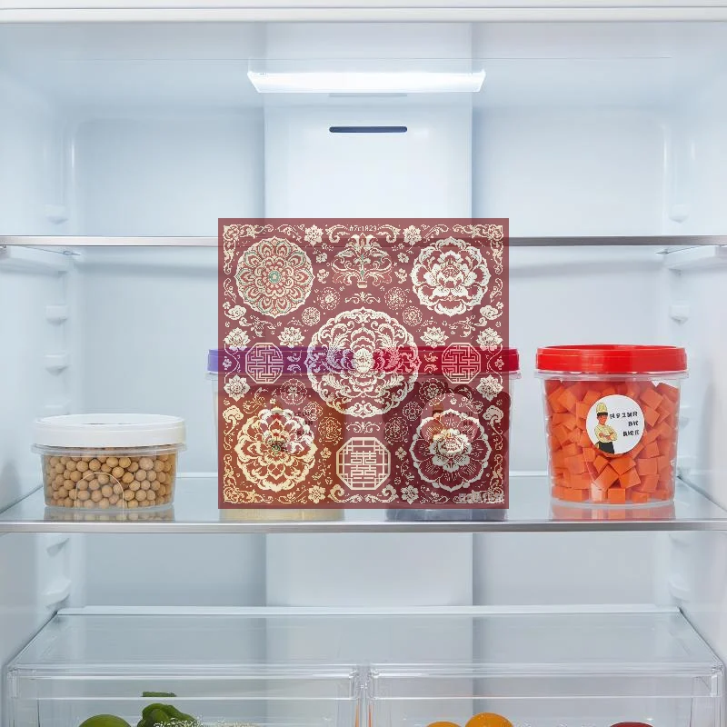 Food Storage Glass Round - Juego de 4 Recipientes Redondos para